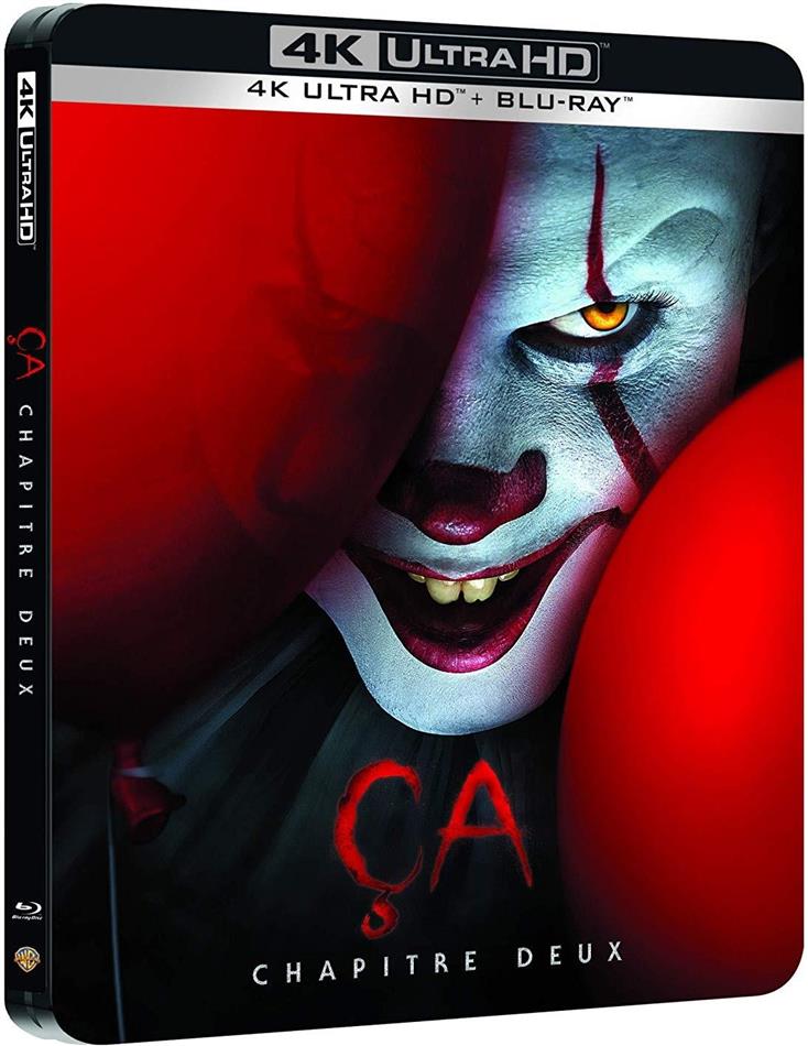 Ça - Chapitre 2 (2019) Édition Limitée, Steelbook, 4K Ultra HD + Blu-ray