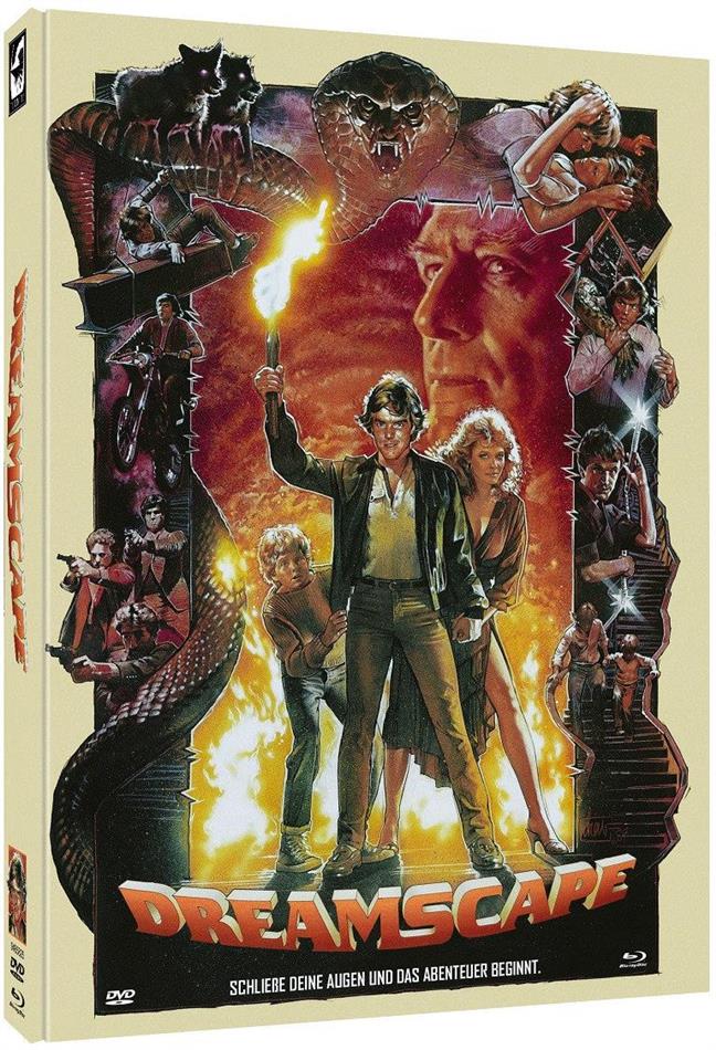 Dreamscape (1984) Cover A, Limited Edition, Mediabook, Blu-ray + DVD