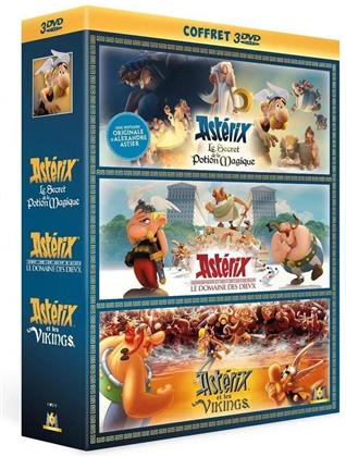 Astérix - Le secret de la potion magique / Astérix - Le domaine des Dieux / Astérix et les Vikings (3 DVDs)
