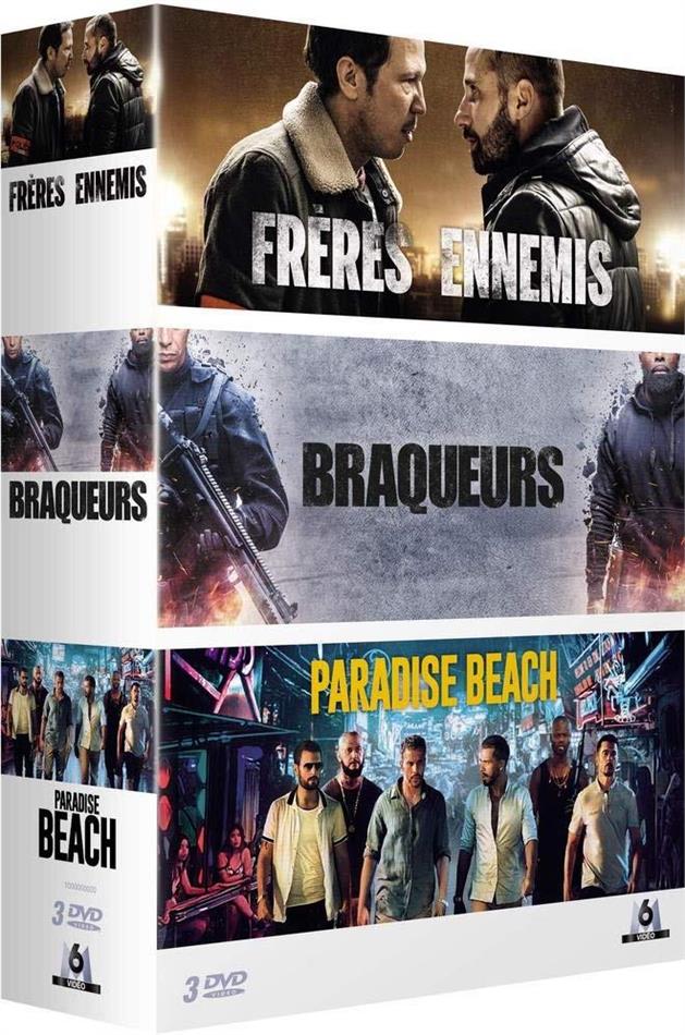 Frères ennemis / Braqueurs / Paradise Beach 3 DVD