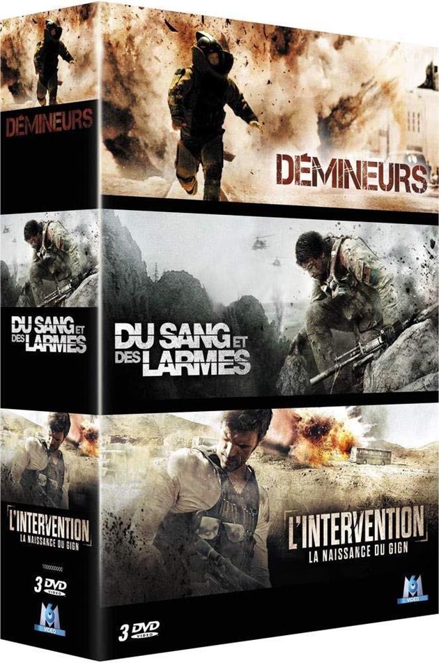 Démineurs / Du sang et des larmes / L'intervention 3 DVDs
