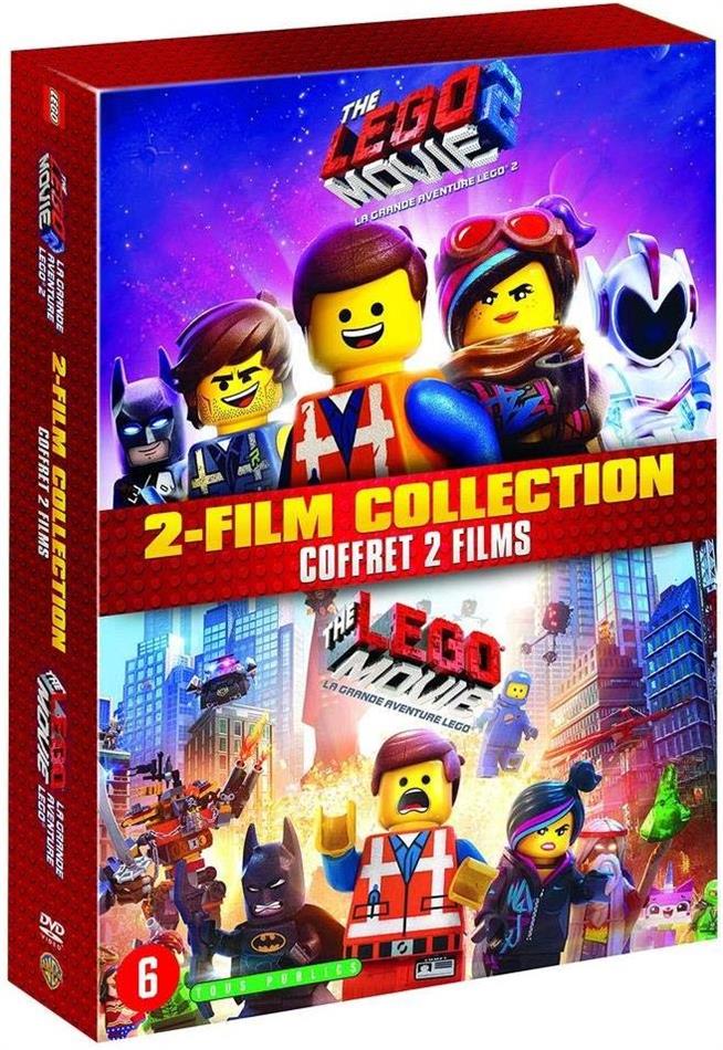 The LEGO Movie 1 & 2 2 DVDs
