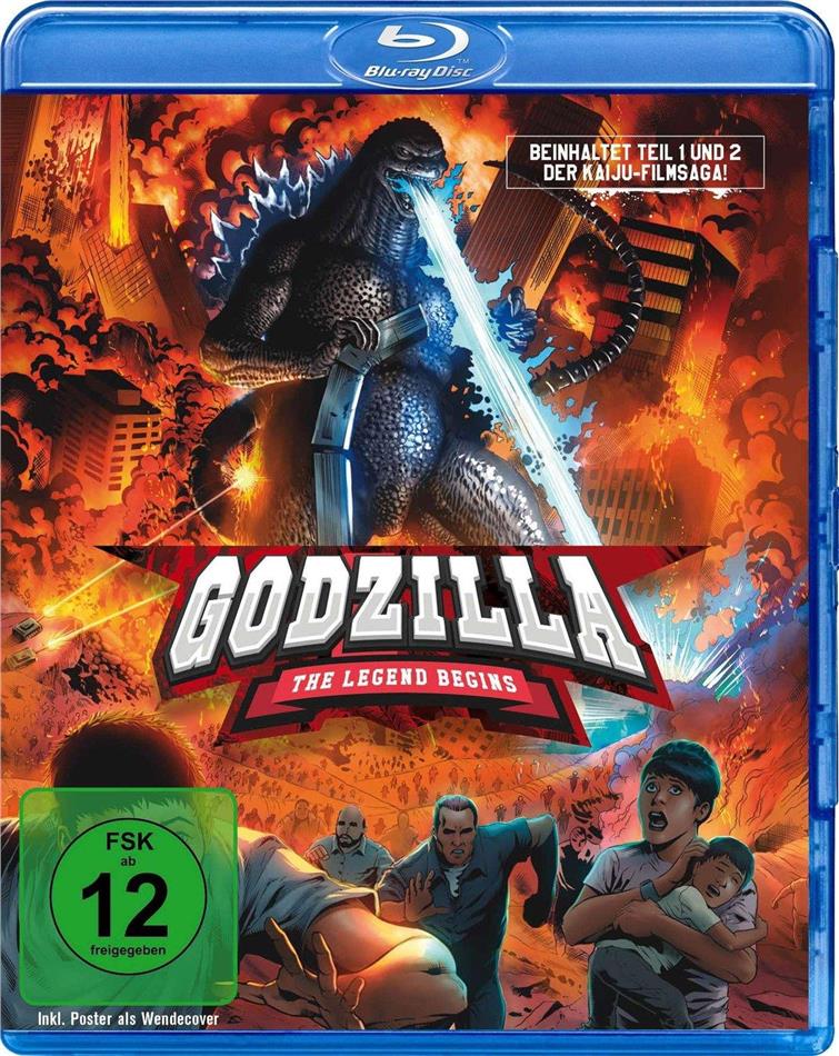 Godzilla - The Legend begins 2 Blu-rays