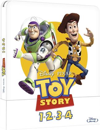 Toy Story 1-4 (Steelbook, 4 Blu-ray)