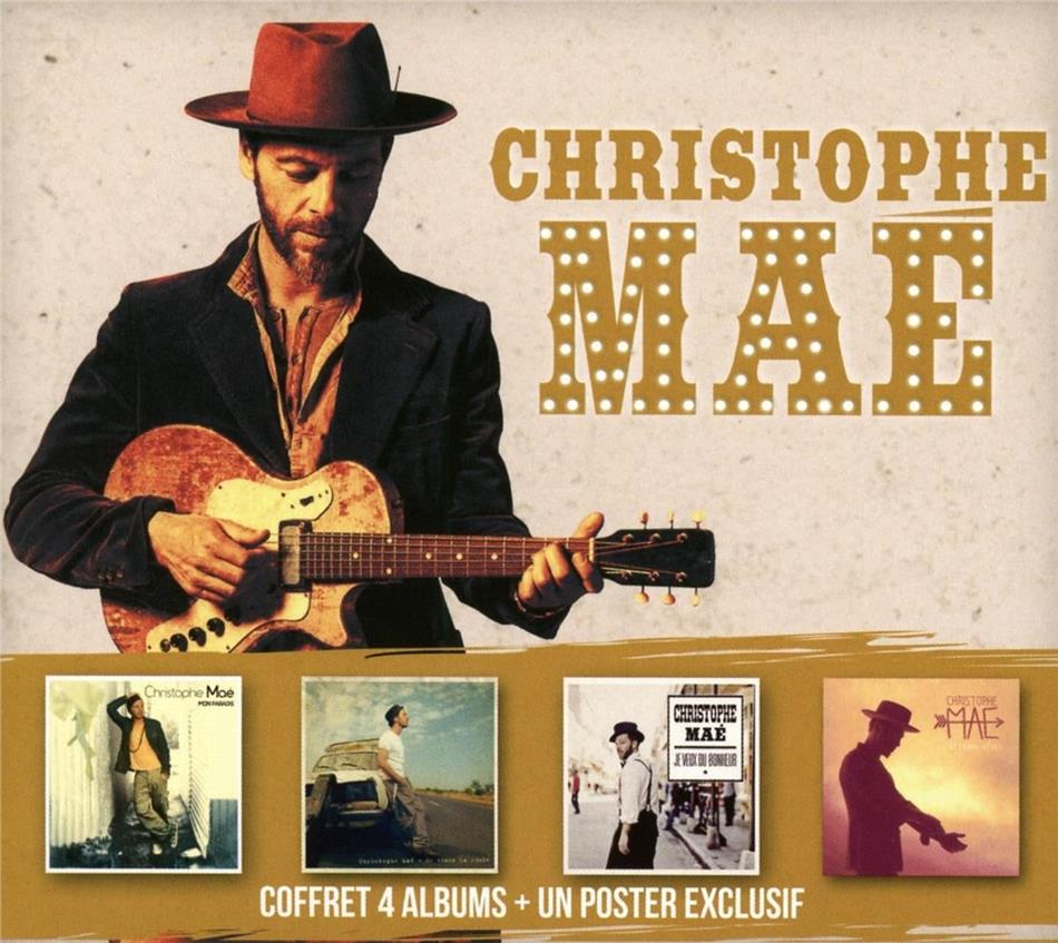 Christophe Mae - Coffret 4CD 4 CDs