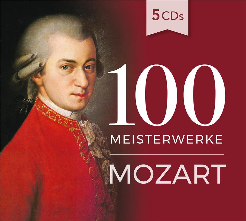 Wolfgang Amadeus Mozart (1756-1791) - 100 Meisterwerke Mozart 5 CD