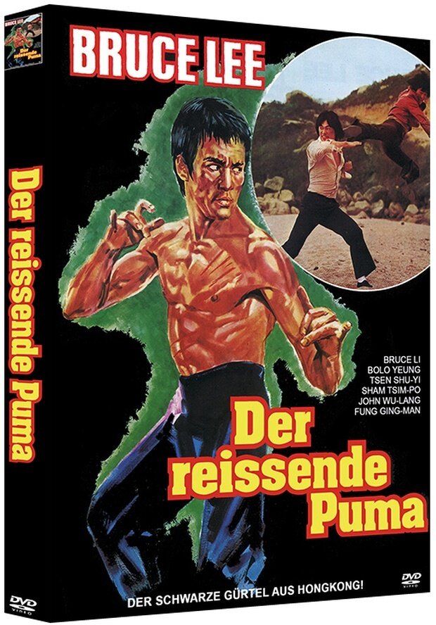 Bruce Lee - Der reissende Puma (1978) Cover A, Edizione Limitata, Mediabook, Uncut, 3 DVD
