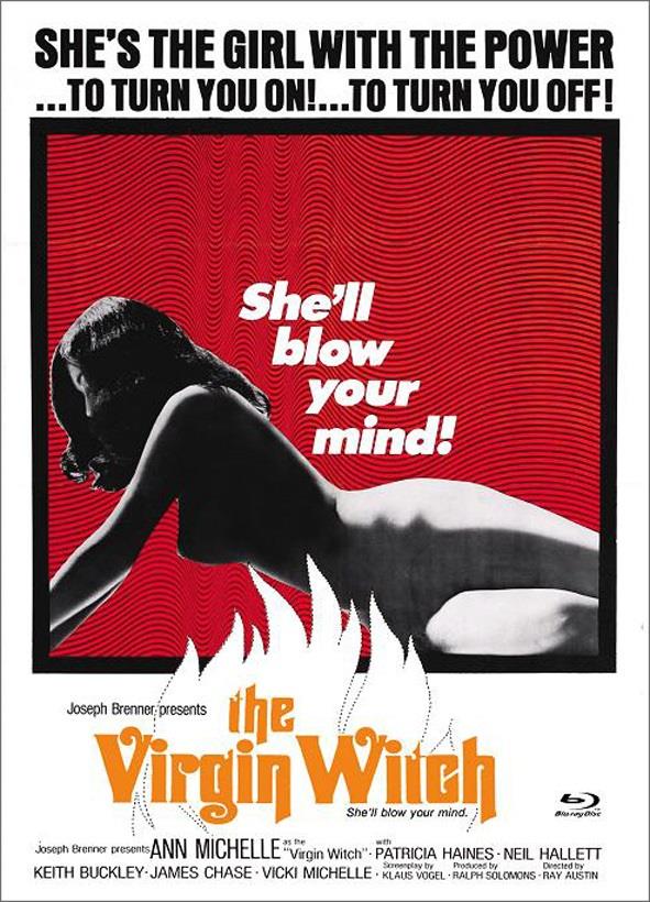 The Virgin Witch (1972) Eurocult Collection, Cover D, Limited Edition, Mediabook, Blu-ray + DVD