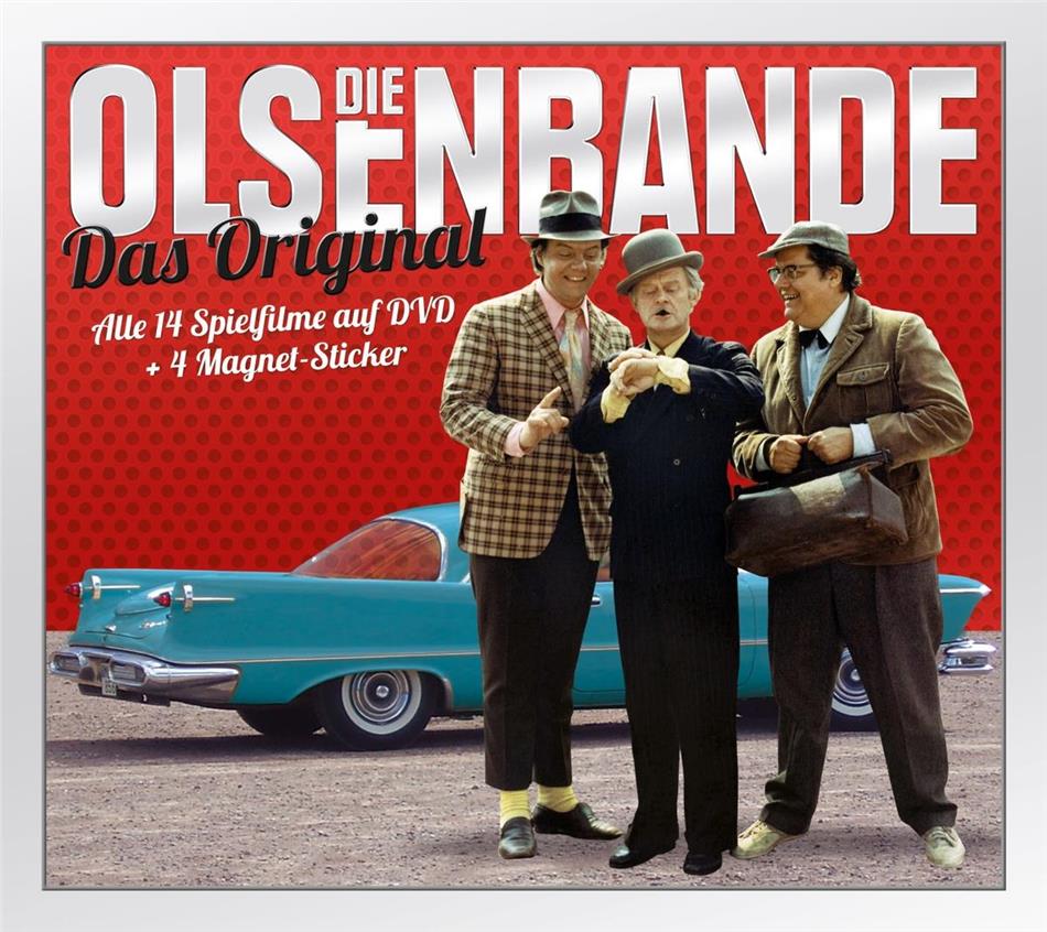 Die Olsenbande - Das Original - 14 Spielfilme Cofanetto, 14 DVD