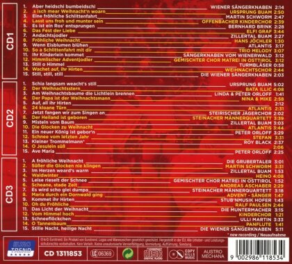 Die sch&ouml;nsten Weihnachtslieder (3 CDs)