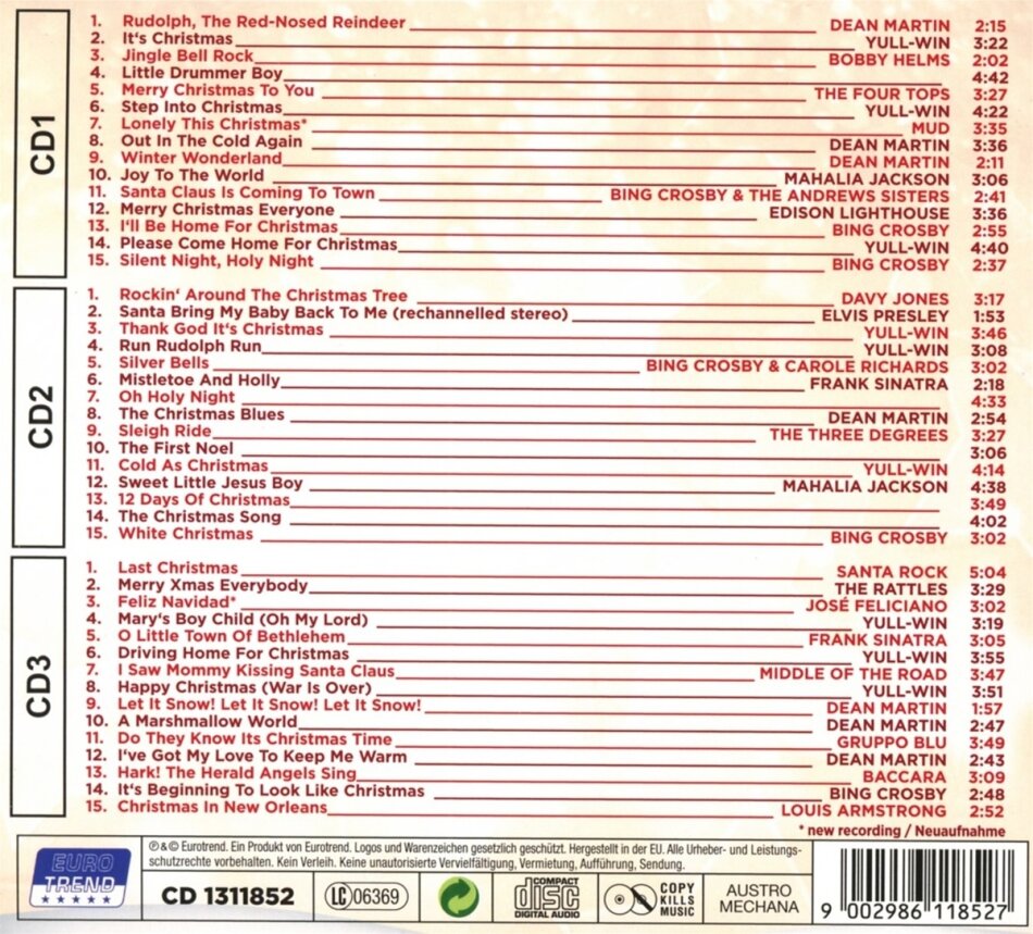 Golden Christmas 3 CDs
