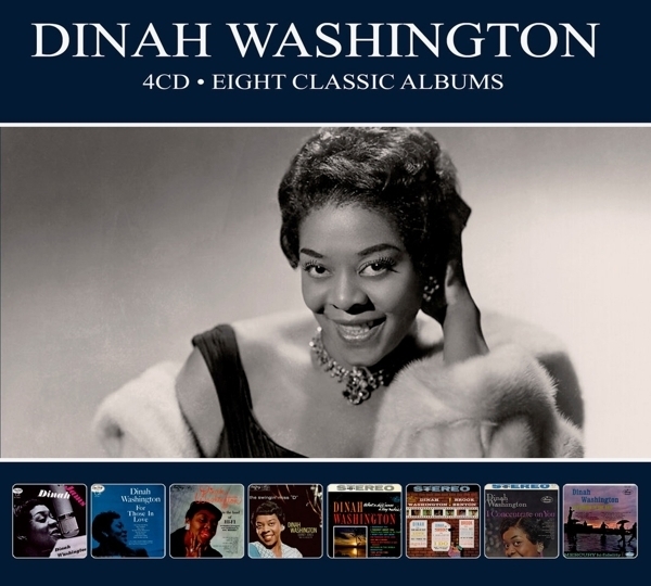 Dinah Washington - Eight Classic Albums Digipack, 4 CDs