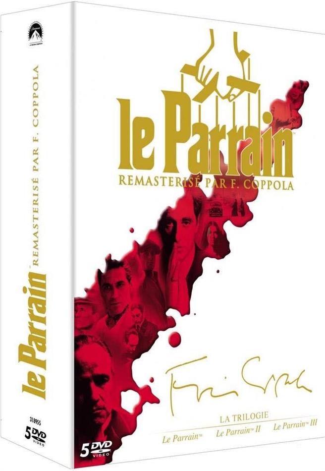 Le Parrain - La Trilogie Remastered, 5 DVDs