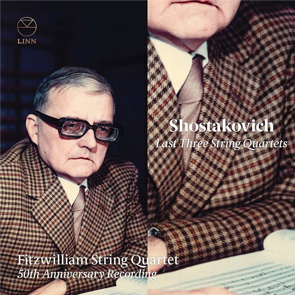 Fitzwilliam String Quartet & Dimitri Schostakowitsch (1906-1975) - Last Three String Quartets 50th Anniversary Recording, 2 CDs