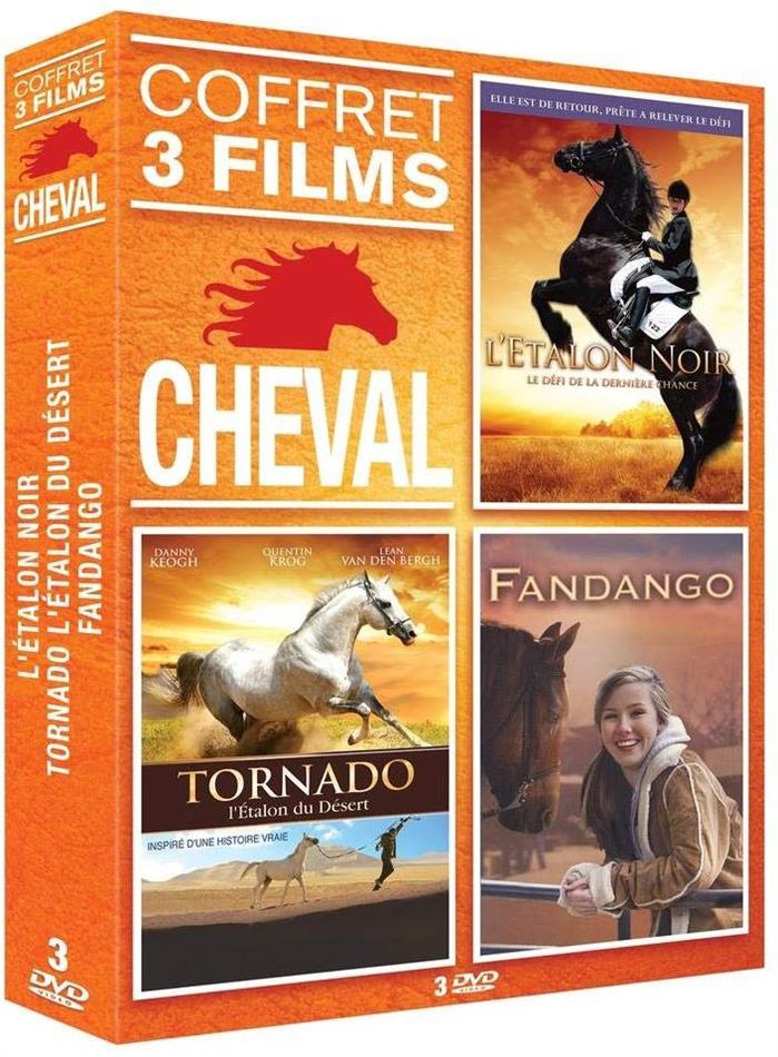 Cheval - Coffret 3 Films - L'étalon Noir / Tornado - L'étalon du désert / Fandango 3 DVD