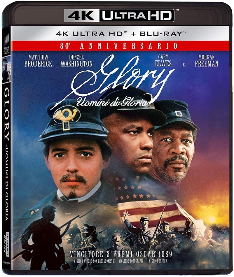 Glory - Uomini di Gloria (1989) 30th Anniversary Edition, 4K Ultra HD + Blu-ray