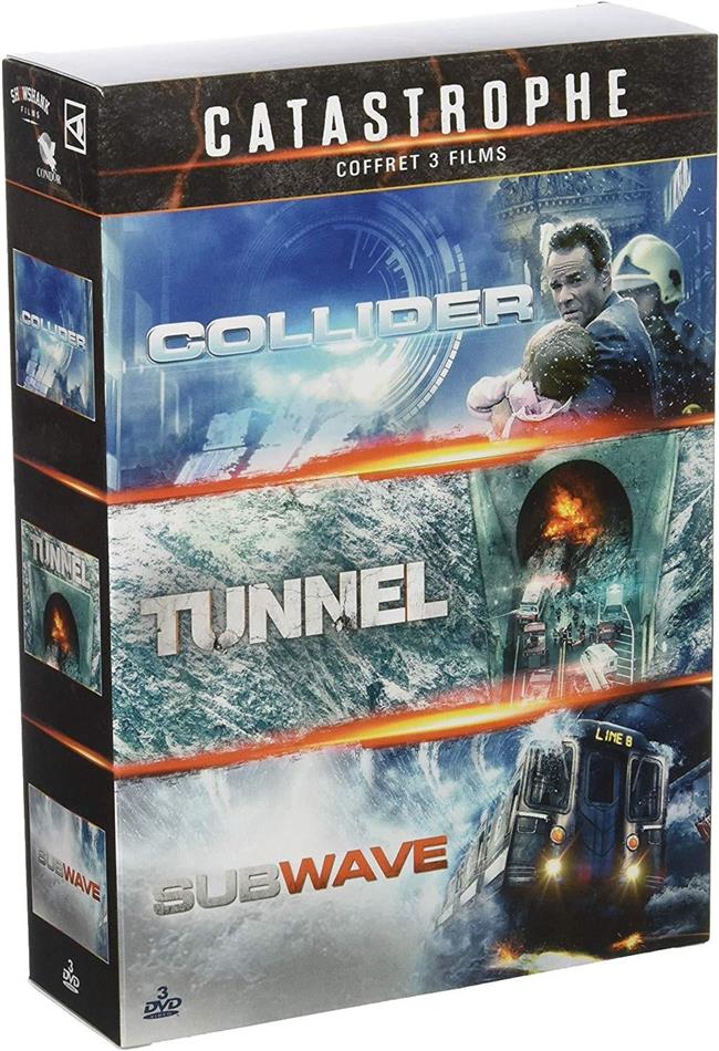 Catastrophe - Coffret 3 Films - Collider / Tunnel / Subwave 3 DVDs