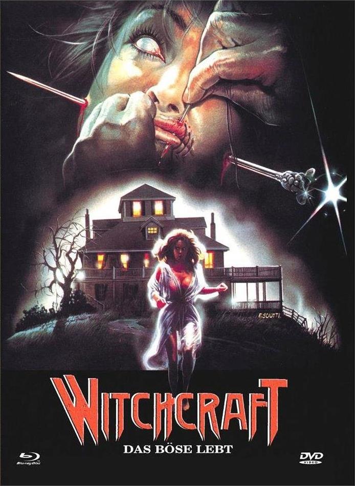 Witchcraft - Das Böse lebt (1988) Cover A, Edizione Limitata, Mediabook, Uncut, Blu-ray + DVD