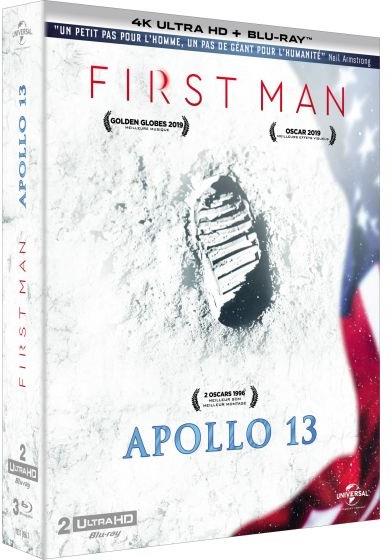 First Man / Apollo 13 2 4K Ultra HDs + 2 Blu-rays