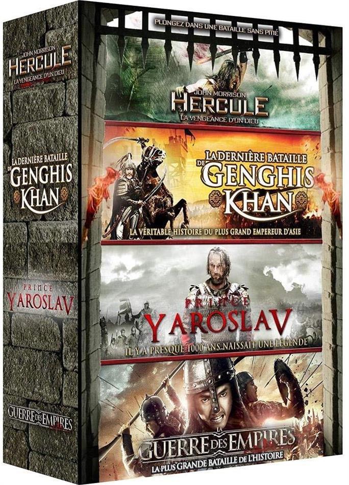 Hercule / La dernière bataille de Gengis Khan / Prince Yaroslav / La Guerre des Empires 4 DVD