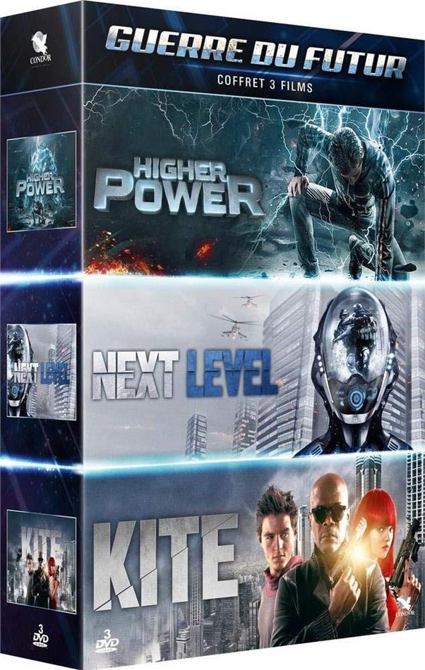 Guerre du futur - Coffret 3 Films - Higher Power / Next Level / Kite 3 DVD