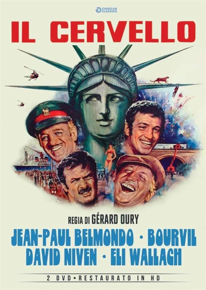 Il cervello (1969) restaurato in HD, Cineclub Classico, 2 DVDs