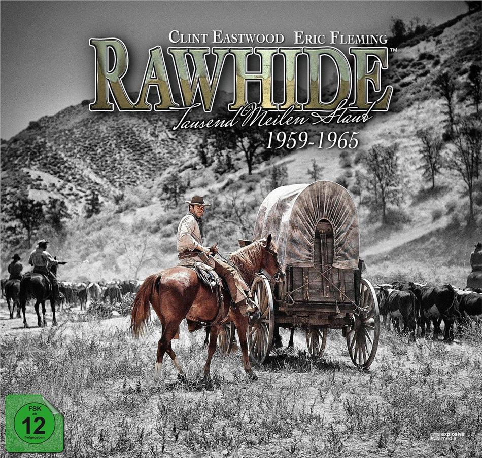 Rawhide - Tausend Meilen Staub - Die komplette Serie Édition Collector, Édition Limitée, Blu-ray + 59 DVD
