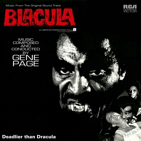 Gene Page - Blacula (1972) - OST 2019 Reissue, LP