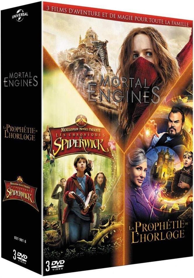 Mortal Engines / La prophétie de l'horloge / Les chroniques de Spiderwick 3 DVD