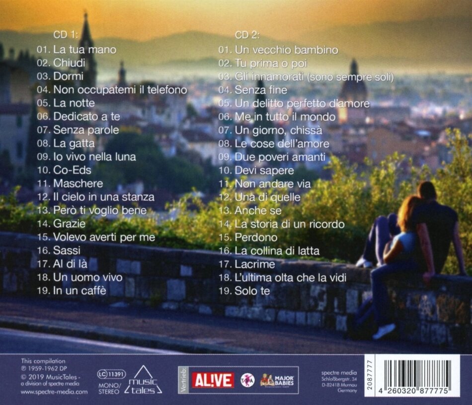 Gino Paoli - Gli Innamorati Sono Sempre Soli 2 CDs