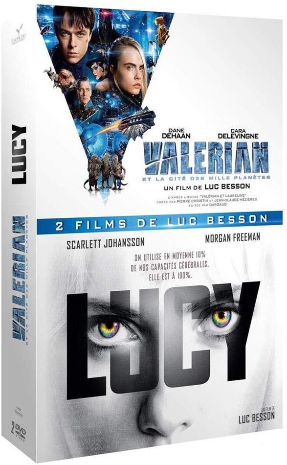 Valérian et la Cité des Mille Planètes (2017) / Lucy (2014) 2 DVD
