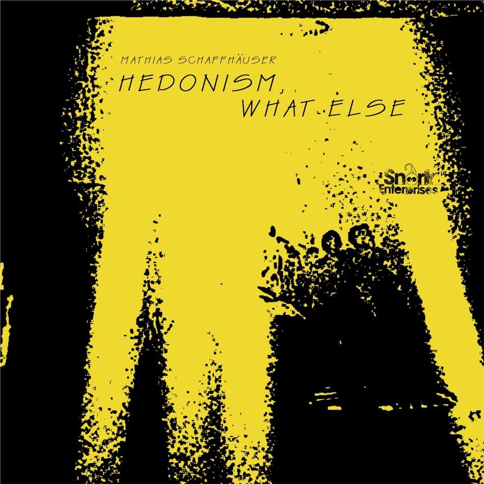 Mathias Schaffhäuser - Hedonism, What Else LP