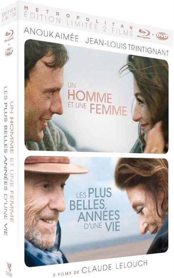 Un homme et une femme / Les plus belles années d'une vie 2 Blu-ray + 2 DVD