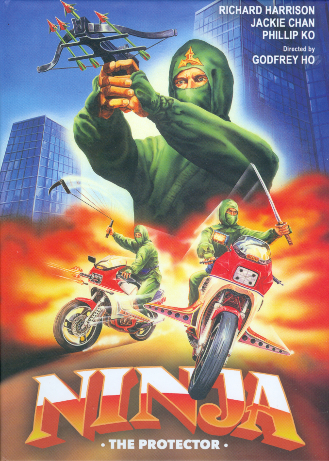 Ninja - The Protector (1986) Cover B, Limited IFD Legacy Edition, Original IFD Master, Limited Edition, Mediabook, Uncut, 2 DVDs