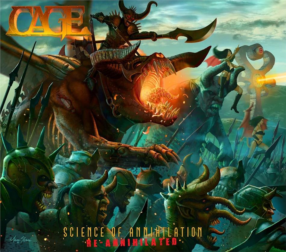 Cage - Science Of Annihilation-Re-Annihilated Digipack