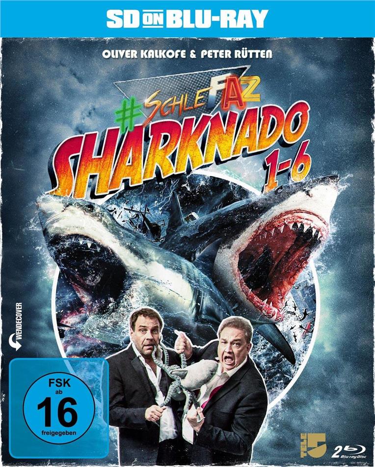 Sharknado 1-6 SD on Bluray, 2 Blu-ray