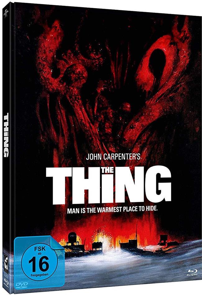 The Thing (1982) Edwards Cover, Limited Edition, Mediabook, 2 Blu-rays + DVD