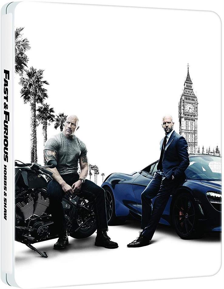 Fast & Furious: Hobbs & Shaw (2019) Steelbook, 4K Ultra HD + Blu-ray