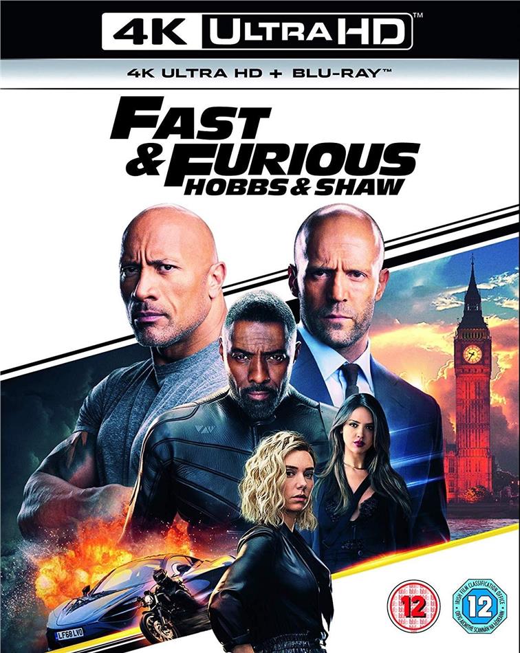 Fast & Furious: Hobbs & Shaw (2019) 4K Ultra HD + Blu-ray