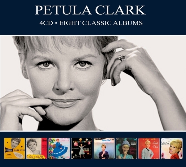 Petula Clark - Eight Classic Albums Digipack, 4 CDs