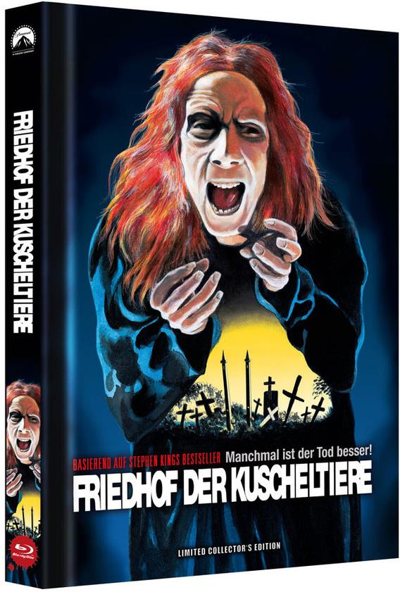 Friedhof der Kuscheltiere (1989) Cover C, Limited Collector's Edition, Mediabook, Uncut