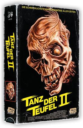 Tanz der Teufel 2 (1987) (VHS Box, + Poster, Cover B, Limited Edition, Uncut, 4K Ultra HD + 2 Blu-rays)