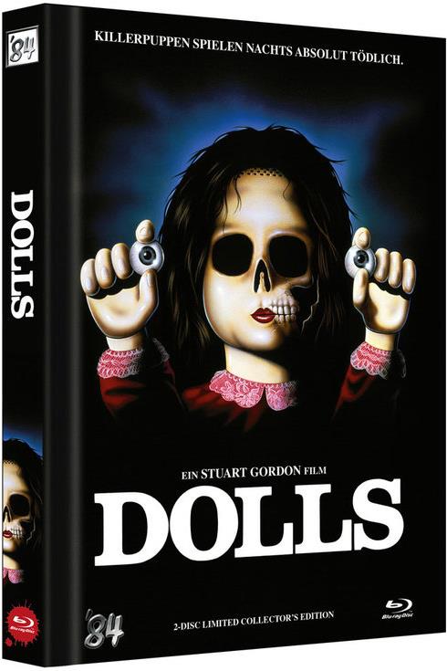 Dolls (1987) Cover A, Limited Collector's Edition, Mediabook, Uncut, Blu-ray + DVD