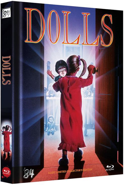 Dolls (1987) Cover D, Limited Collector's Edition, Mediabook, Uncut, Blu-ray + DVD