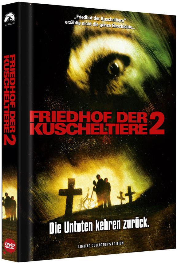 Friedhof der Kuscheltiere 2 (1992) HD-Remastered, Cover A, Limited Collector's Edition, Mediabook, Uncut