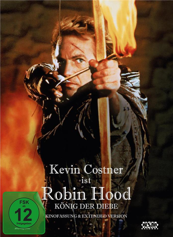 Robin Hood - König der Diebe (1991) Extended Edition, Kinoversion, Limited Edition, Mediabook, 2 Blu-rays