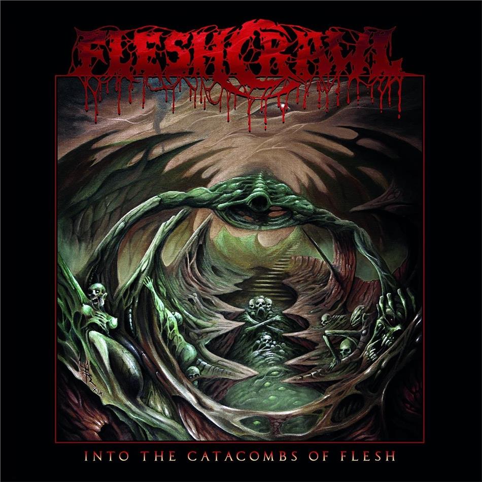 Fleshcrawl - Into The Catacombs Of Flesh LP