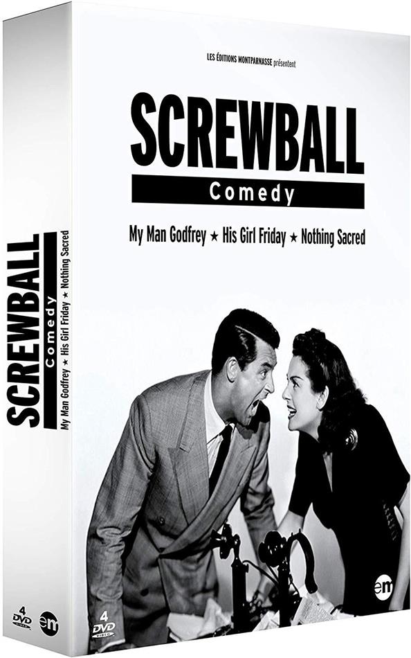Screwball Comedy - My Man Godfrey / His Girl Friday / Nothing Sacred 4 DVDs