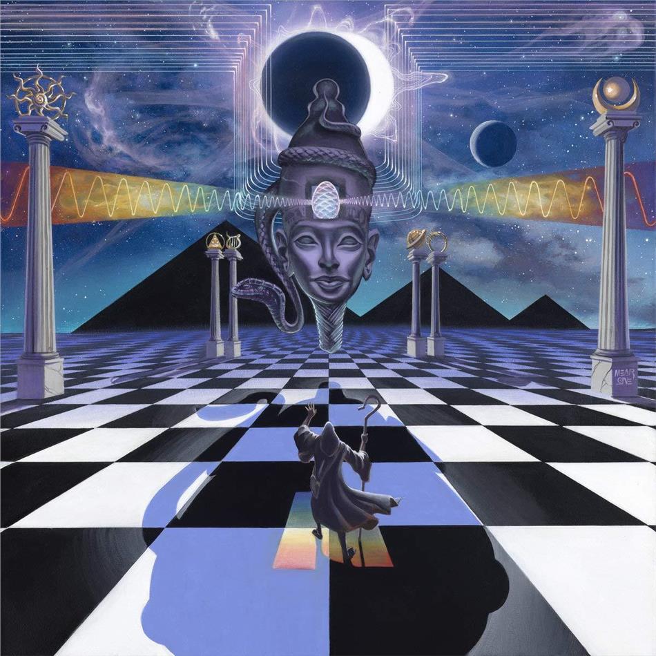 Mono & Poly - Monotomic Blue & White Swirl Vinyl, LP