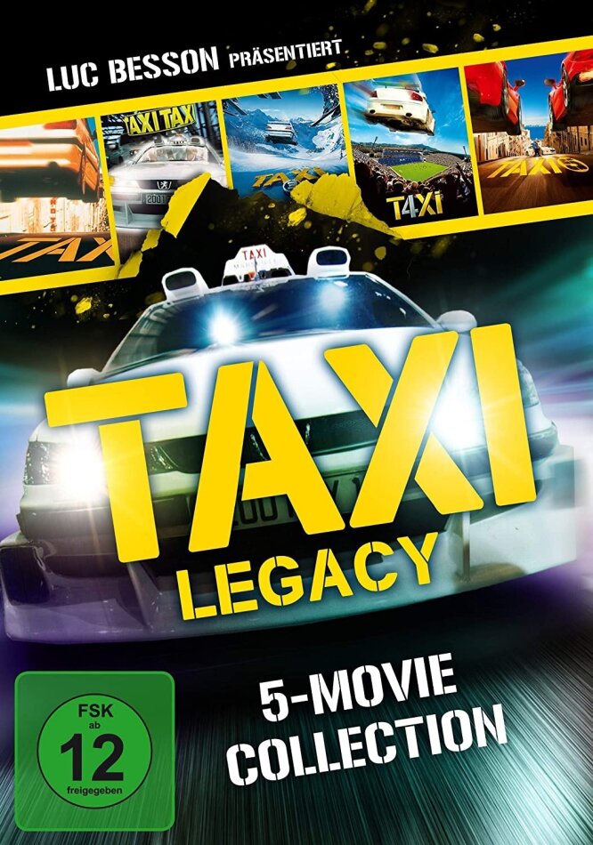 Taxi Legacy - 5-Movie Collection 5 DVDs